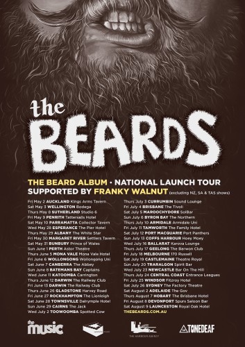 2014 TOUR LAUNCH POSTER_THE BEARD ALBUM_web image_all dates
