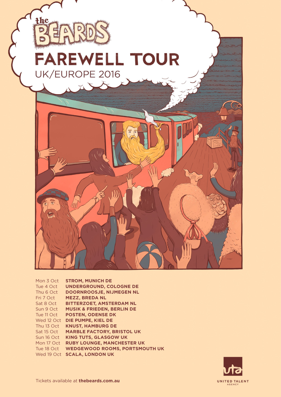 Beards Farewell Tour Europe